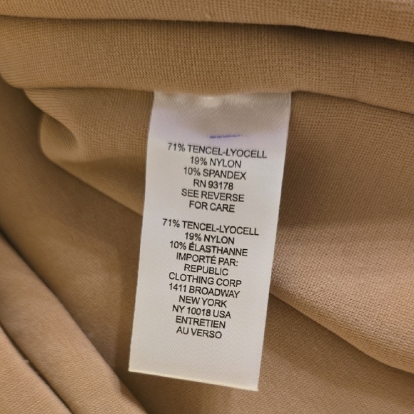 Elie Tahari Tan Blazer Modern Professional Jacket - Picture 7 of 14